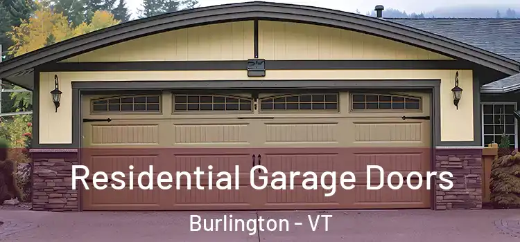  Residential Garage Doors Burlington - VT